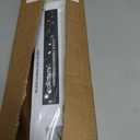 LazBlinds No Drill Zebra Blinds for Windows 34.5" W x 72" H, Cream