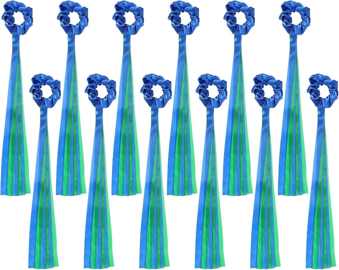 Rainbow Dance Ribbons, Rhythm Wrist Streamers Hand Held - Fitting for (Christmas/Valentines/Dancing/Gymnastics/Birthday/Party)