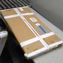 Vantic 31.5" Folding Desk, Foldable TV Tray Table for Eating on Couch, Extra Large TV Dinner Trays, Portable Fold Computer Writing Desk Table for Home Office, Rustic Brown