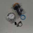 98209800 High Flow Manual Relief Valve/Air Relief Manual Valve Assembly with Pressure Gauge, Replacement for Pool and Spa Filter (1 PACK-98209800)