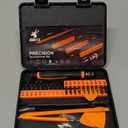 JOREST 40Pcs Small Precision Screwdriver Set (S2 Steel), Magnetic Screwdriver Set with Torx T5 T6 T8, Mini Repair Tool Kit for Macbook, Computer, Laptop, iPhone, PS4 PS5, Xbox, Switch, Glasses, Watch