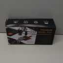 1 Quart Saucepan Small Pot, Stainless Steel Saucepan with Lid, Small Sauce Pan for Home Kitchen Restaurant Cooking, Visible Glass lid & Bakelite Heat-Proof Handles, Dishwasher Safe, 1 Pc