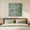 Large Framed Sage Green Abstract Wall Art for Living Room Decor, 36x36 In | Oversized, Canvas prints, Abstract pictures, Sage green, Modern minimalist artwork, Square Paintings, Bedroom wall decor