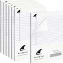 ZUFECY Legal Pads College Ruled 7-Pack, 5x8 Note Writing Pads with 30 Tear-Out Sheets, No-Bleed Premium Paper for Home & Office (Gray Line)