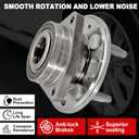 Pair 513288 Front or Rear Wheel Bearing Hub Assembly Compatible with Chevy Malibu 2013-2015 Impala 14-17 20, for Cadillac CTS XTS 13-17, for Buick Lacrosse Regal 11-17, for GMC Terrain 10-17, 5 Lugs OE Size, 513288