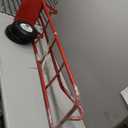 SIMPLI-MAGIC Steel Pneumatic Hand Truck Dolly, 500LBS – Convertible Heavy-Duty Moving Dolly Cart with 10" Wheels – Stable, Smooth Movement, Premium American Red Finish