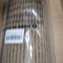BEQHAUSE Dirt Trapper Door Mat 32" x 72", Non-Slip Washable Doormats, Beige