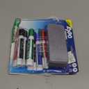 EXPO Dry Erase Markers Set Mixed Tip White Board Markers with White Board Eraser Assorted Colors 11 Count