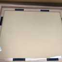MCS Canvas Float Frames 16x20 Frame, Walnut Woodgrain for Finished Canvases, Vertical & Horizontal Wall Hanging Large with Adhesive for Canvas Paintings (1-Pack), 16x20 without Mat