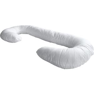 Comfort Body Pillow White - Pregnancy Pillow Cover - Pillow Cover - Grey Jersey Replacement Cover For Comfort Body Pillow - For Pregnancy Pillow - Maternity Pillow