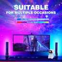 Astronaut Star Projector, Star Projector Galaxy Light for Kids8 Modes Remote and 270 Adjustable Led Lights for Bedroom, Girls Room Decoration, Home Theater, Ceiling, Timer (White Guitar)
