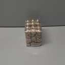 2 x Emopeak 24Pcs Christmas Balls Ornaments for Xmas Christmas Tree - 4 Style Shatterproof Christmas Tree Decorations Hanging Ball for Holiday Wedding Party Decoration (Rose Gold, 1.3"/3.2CM)