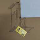 DOLALIKE Microwave Oven Rack, Expandable Microwave Stand Countertop Kitchen Utensils Tableware Storage, Carbon Steel Over Microwave Shelf Countertop with 3 Hooks