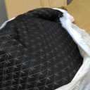 Ruqmuis 3PCS Wedge Pillow Set for After Surgery, Adjustable 9&12 Inch Bed Wedge Pillow for Sleeping, Incline Pillow Wedge for Headboard, Post Surgery, Acid Reflux, Neck&Back Support, Plush Black