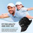 Silicone Hat Washer Cage Hat Cleaner for Baseball Caps, Rust-Proof & Shape-Saving Design,Ball Cap Washer Fit for Adults and Kids Hats Shaper,Flexible and durableCap holder,Black