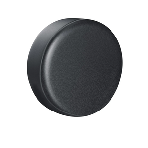 Amooca Spare Tire Cover Thickening PVC Leather Automotive Wheel Cover Universal Fit for SUV Truck Camper Trailer RV JP FJ Waterproof Sun Rain Snow Tire Protector, Black, 32-34 inch