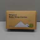 KeaBabies Baby Wrap Carrier - All in 1 Original Baby Carrier Newborn to Toddler Sling, Easy to Wear, Hands Free Bonding, Lightweight, Breathable Infant Wraps (Rhino Gray)