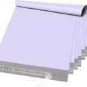 Metronic Large Poly Mailers 14.5x19 50PC, Waterproof Shipping Bags for Clothing, Tear-resistant Mailers Poly Bags for Small Business Suppliers, Strong Ahensive Self Seal Mailing Bags in Lilac Purple