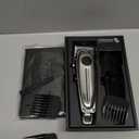 SUPRENT Professional Rechargeable Hair Clipper-Hair Clippers for Men, Cordless Hair Cutting Kit with LED Display (Silver)