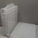 Transparent Nail Polish Storage Case Organizer 48 Bottles Home Salon Clear Box for Nail Polish Storage