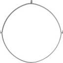 16"" Inch Galvanized Pipe Hanger - Conduit Mounting Clamp - Tube Brackets - Pipe Clamps - Tube Wall Mounting Bracket Clamp - Rigid Conduit Holder - PVC and Metal Pipe Attachment Hanger