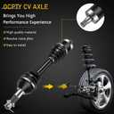 OCPTY Rear Right CV Axle Shaft Assembly 705500867 Replacement for Bombardier for Can-Am Outlander 330 400 Max 400 1000 1000R 450 500 570 650 800 800R 850 L 570 Renegade 1000R 500 570 800 800R 850