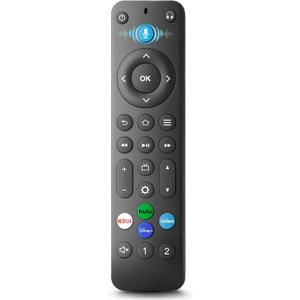 Replacement Voice-Remote-Control for TV-Stick/TV Cube and for Insignia/Toshiba/Pioneer Smart TVs