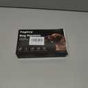 Taglory LED Dog Harness with AirTag Holder, No Pull Light Up Dog Vest for Night Walking, USB Rechargeable Pet Safety Harness with 2 Metal Clips, Adjustable Soft Vest for Small Dogs (Slate Gray, XS)