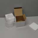 Acrylic Salt Cellar Clear Salt Container with Magnetic Swivel Lid, Salt and Pepper Holder, 6 Ounce Capacity Sugar Bowl, Salt Storage Box for Countertop