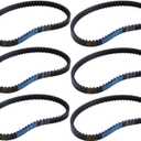 6Pcs 669-18-30 CVT Drive Belt Compatible with 4 Stroke 49CC 50CC GY6 139QMB 1P39QMB Roketa Tank Jmstar Taotao Baja Vespa Jonway Scooter Kart Moped and ATV Torque Converter