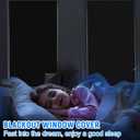 Blackout Shades for Bedroom Windows, Portable Blackout Blinds No Drilling or Tools, UV Protection, Temporary Roller Window Shades Cover for Living Room Office or Rv Travel (23" W72" H, Black)