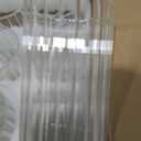 12pcs Stripe Glass Cylinder Vases for Centerpieces, 6 Inch Tall Flower Vase for Wedding Decorations, Hurricane Vases Floating Candle Holder for Table Centerpiece Wedding Home Décor
