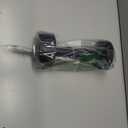 Elements 8.4 Inch Black LED Rechargeable Metal Lamp - Touch Control Desk Lamp with 3 Light Colors, Stepless Dimming, 1200mAh Battery, USB-C Charging, Perfect for Home Office, Bedroom, Living Room