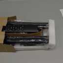 KDG Cordless Wall Sconces Set of 2, Wireless 5200mAh Rechargeable Battery Operated LED Wall Lamps with Remote, 360 Rotate Lightings for Wall Painting, Bedroom, Hallway, Night Light 23.6 inch (Black)