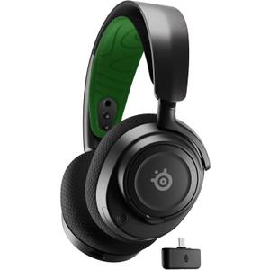 SteelSeries Arctis Nova 7X Wireless Multi-Platform Gaming Headset Neodymium Magnetic Drivers 38Hr USB-C Battery Xbox Series X|S, PC, PS5, Switch, VR, Mobile - Black 