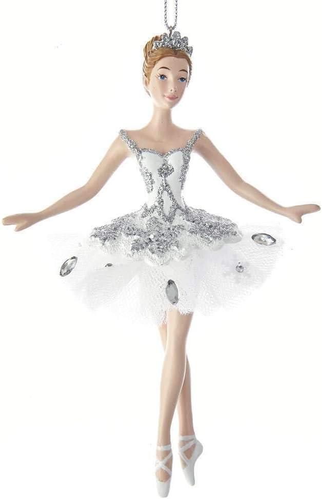 Kurt Adler Snow Queen Ballerina Ornament