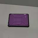 DJ&RPQ All-New 8 & 8 Plus Tablet (12th Generation, 2024 Release) 8,Incompatible iPad Samsung Full Body Rugged Hands-Free Viewing Stand Back Cover with Screen Protector-Purple (TG5BZ-Purple)