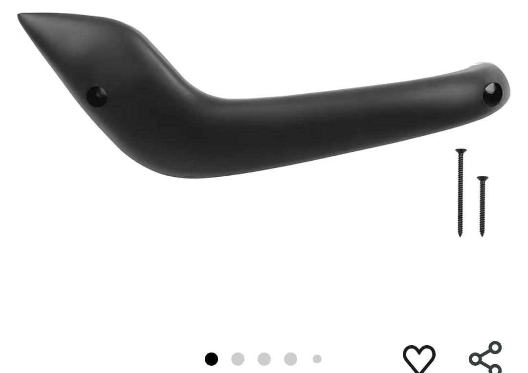 ABS Interior Door Pull Handle Replacement for Ford Fiesta 2011-2020 Power Windows Type (Left Side)