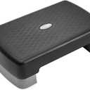 Yes4All Aerobic Exercise Step Platform, Exercise Stepper with Risers for Cardio and Strength Training, Workout Stepper for Home Gym