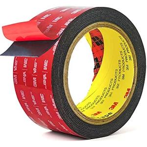 Double Sided Tape Heavy Duty Mounting Strong Adhesive Waterproof Foam Picture Hanging Strips Carpet Rug Gripper for LED Strip Light Indoor and Outdoor (2in X 10ft)