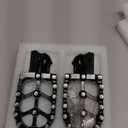 JFG RACING Dirt Bike Foot Pegs,7075 Aluminum CNC Pedals Rests for Surron Light Bee X and S/E Ride Pro S SS SR/CRF150F CRF230F 03-19/CRF250F 19-24/XR150L 15-24/KDX200 83-94-Black