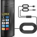 2026 Upgraded TV Antenna Indoor Outdoor, 3200+ Miles Range Amplified Digital TV Antenna for SmartTV and All OlderTV - 36ft HD Cable - 300+ Channels - Support 4K 8K 1080p and Other Resolutions