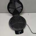 Mueller Heart 5 Waffle Maker, Waffle Iron, Adjustable Browning Control & Nonstick, Cool Touch Handle, Easy to Clean, Small Kitchen Appliances