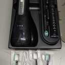 Water Flosser & Electric Toothbrush for Adults Oral Irrigator & Sonic Toothbrush 2-1 Oral Clean Kit (Black)