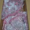 Consumest Corner Shower Caddy Tension Pole - Rustproof Shower Shelves with Towel Bar & Soap Holder, Adjustable Bath Organizer for Bathroom Storage, 27.6-108.3 inch, Pink