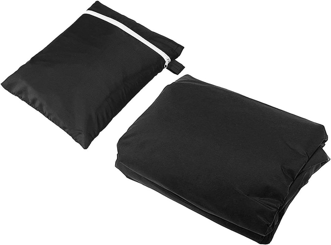 Patio Umbrella Cover with Reflective Silver Layer and Storage Pouch, 190x30x50cm