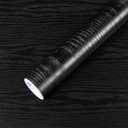 COSNIGHT Black Peel and Stick Wallpaper, Wood Grain Contact Paper Self Adhesive 15.7'' x 196'' Vinyl Wrap, Removable Wall Paper for Kitchen Countertop, Cabinet, Drawer, Shelf Liner