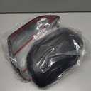 Car Door Rear View Mirror Cover Trim Compatible with Toyota Tundra/Sequoia 2022-2025 Exterior Side Rearview Mirror Housing Cap Protective Cover Accessories, Only Fit With Turn Signal Lights Version (Matte Black)