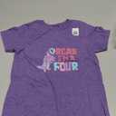 Kids T-shirt Purple Size 3