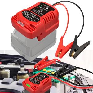 Jumper Cables Adapter for Milwaukee 18V Batteries, 8 Gauge 6.5 Ft Battery Jump Car Starter, Up to 8.0L Gas or 6.5L Diesel Engines, 12V Portable JumpCar Starter Battery (Battery not included)